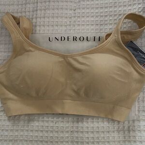 UNDEROUTFIT Comfort Shaping Bra Medium Beige New w/tags